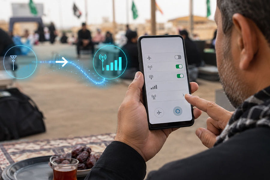 فعالسازی رومینگ در عراق